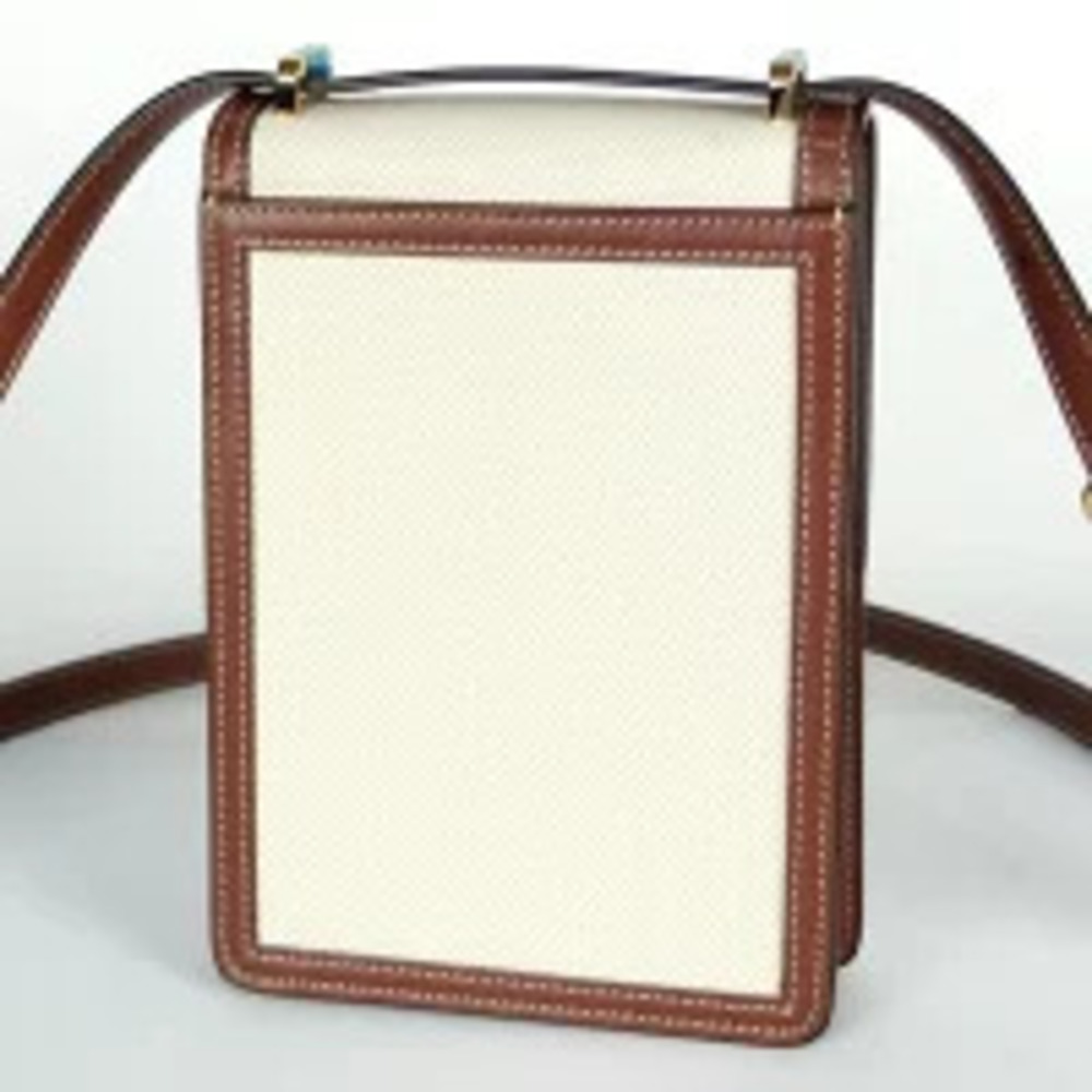 Burberry Robin Canvas Shoulder Bag